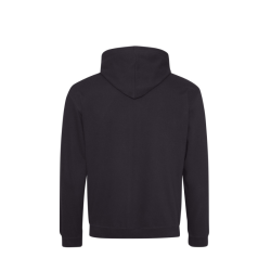 Sweat capuche adulte noir Just Hoods Varsity