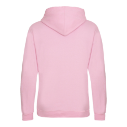 Sweat capuche adulte rose Just Hoods Varsity