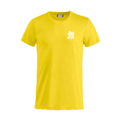 T-shirt enfant jaune Clique Basic