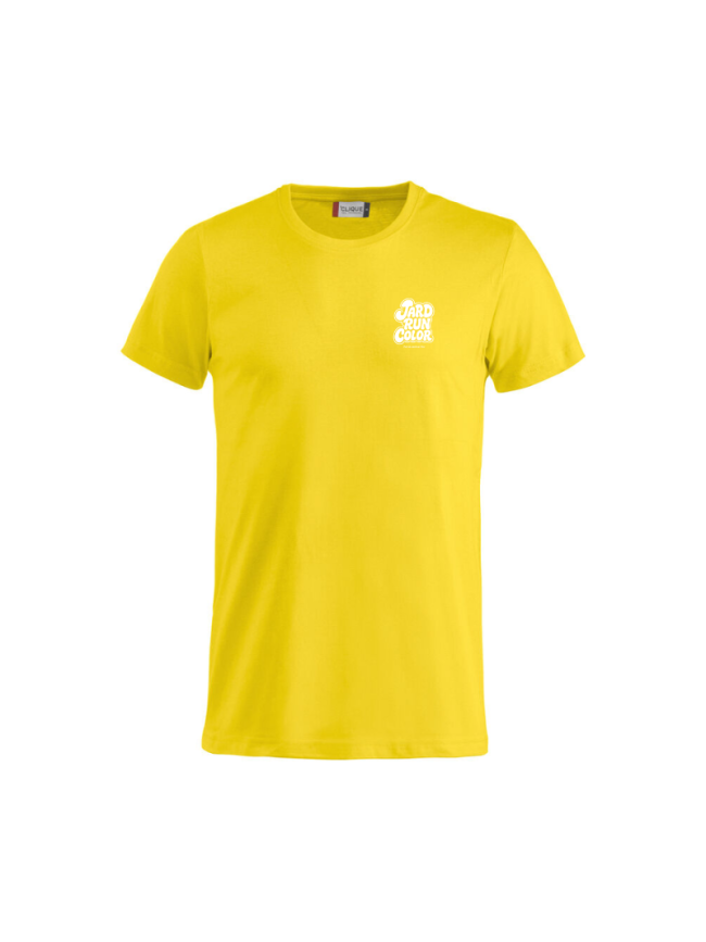 T-shirt enfant jaune Clique Basic