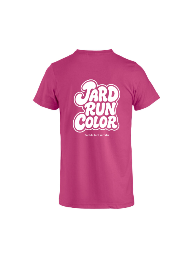 T-shirt enfant cerise Clique Basic