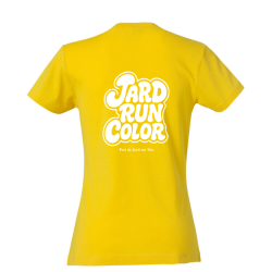 T-shirt femme jaune Clique Basic