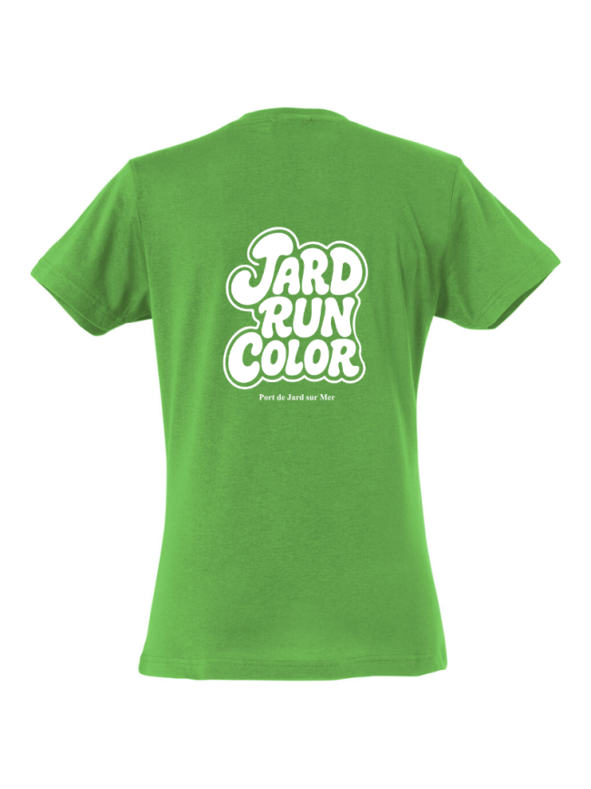 T-shirt femme vert pomme Clique Basic