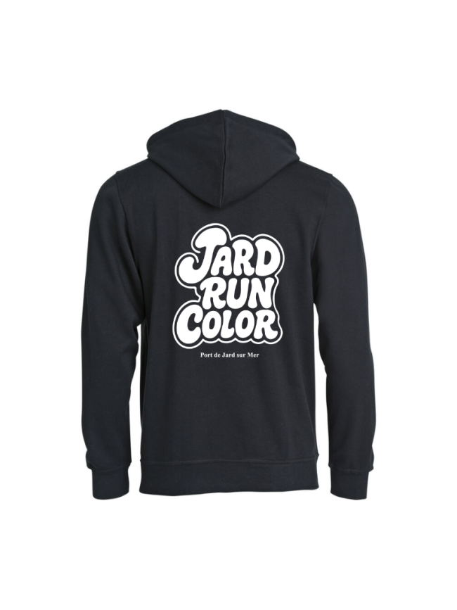 Sweat capuche enfant noir Clique Basic