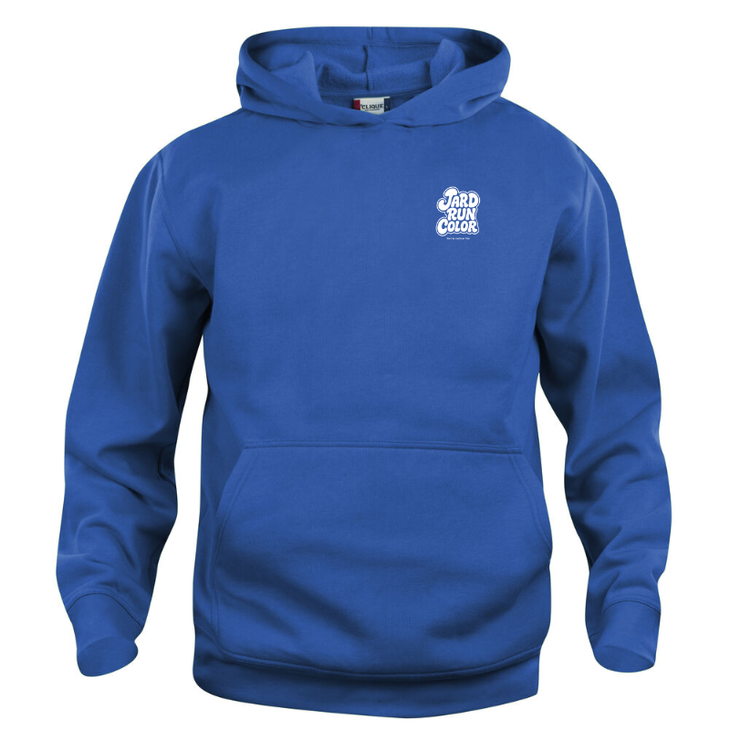 Sweat capuche enfant bleu Clique Basic