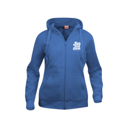 Veste capuche femme bleu Clique Basic
