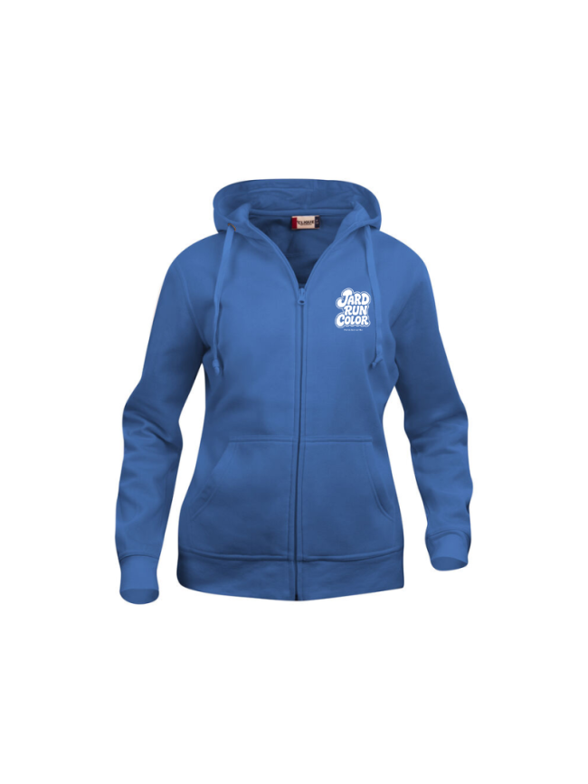 Veste capuche femme bleu Clique Basic