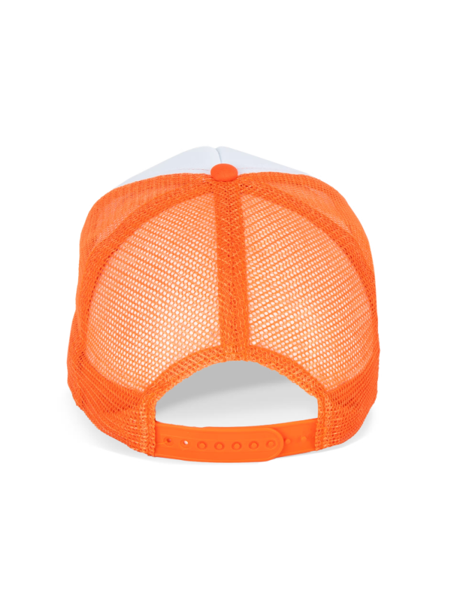 Casquette blanc/orange K-Up Trucker