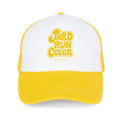 Casquette blanc/jaune K-Up Trucker