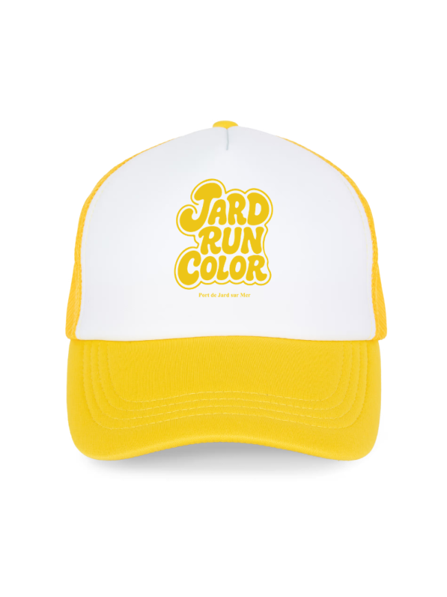 Casquette blanc/jaune K-Up Trucker