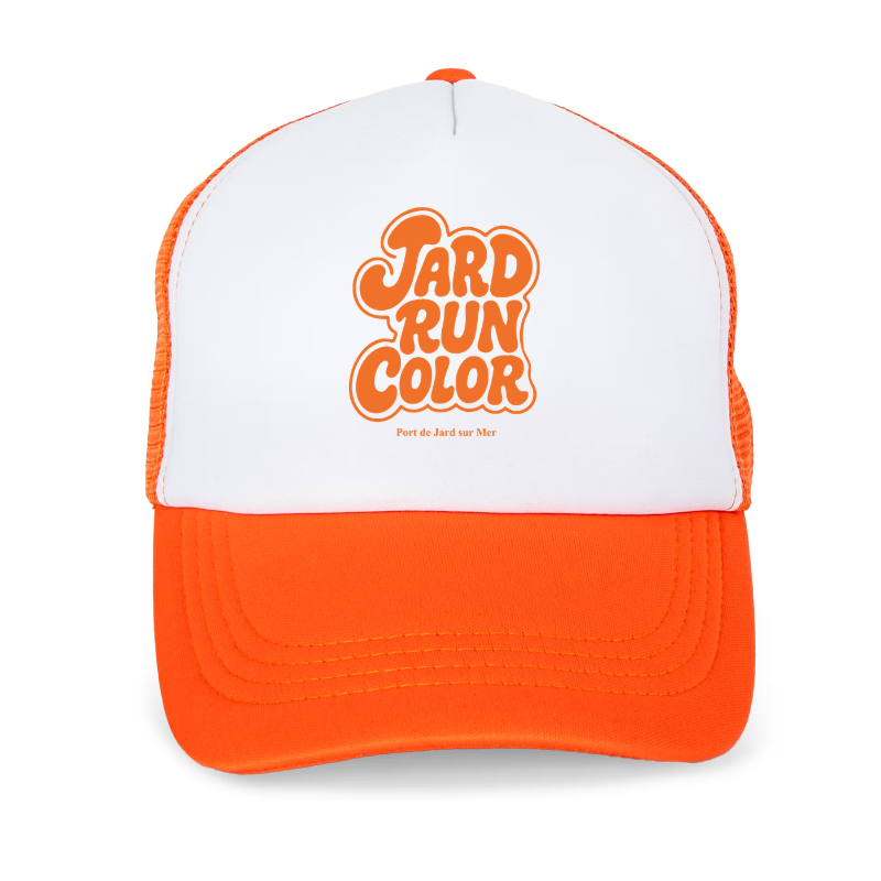 Casquette blanc/orange K-Up Trucker