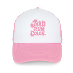 Casquette blanc/rose K-Up Trucker