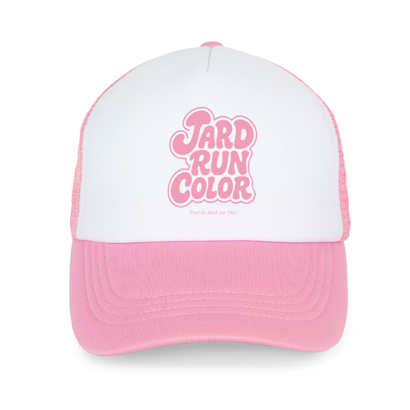 Casquette blanc/rose K-Up Trucker