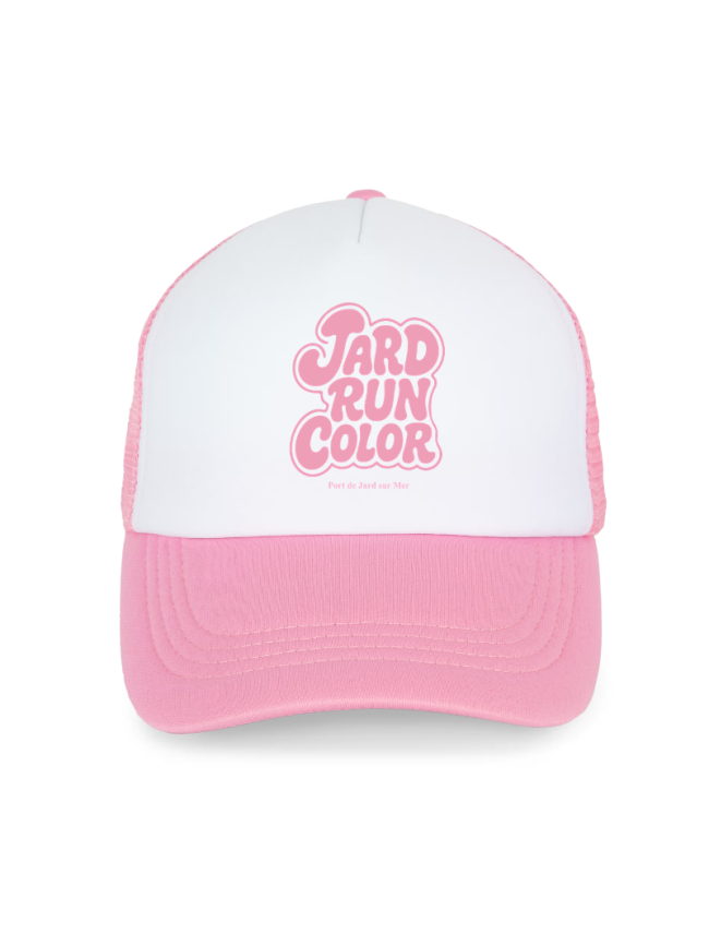 Casquette blanc/rose K-Up Trucker