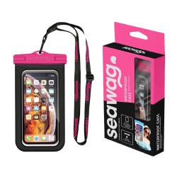 Pochette étanche universelle rose smartphone Seawag B3X