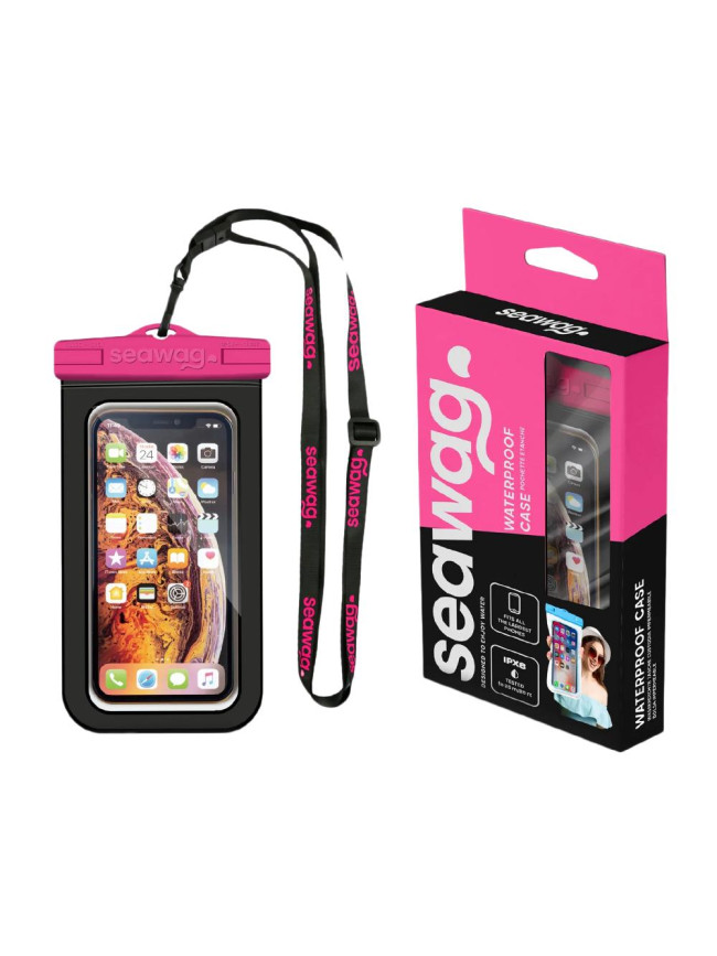 Pochette étanche universelle rose smartphone Seawag B3X