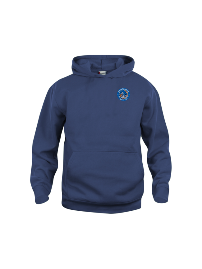 Sweat capuche enfant marine Clique Basic