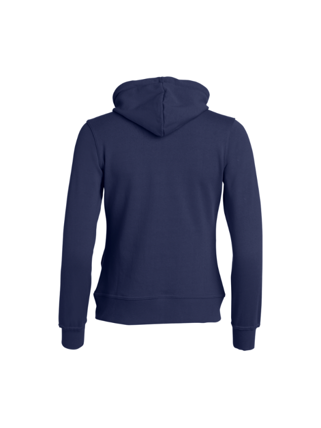 Veste capuche femme bleu Clique Basic