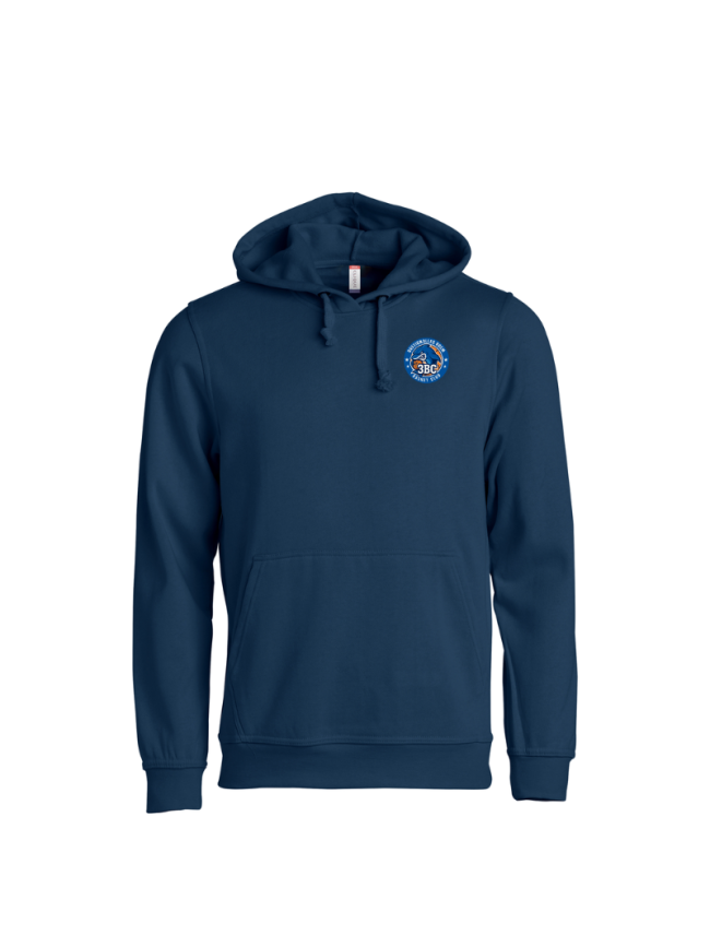 Sweat capuche adulte marine Clique Basic