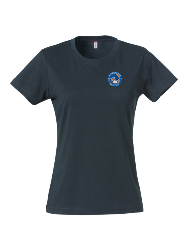 T-Shirt femme marine Clique Basic