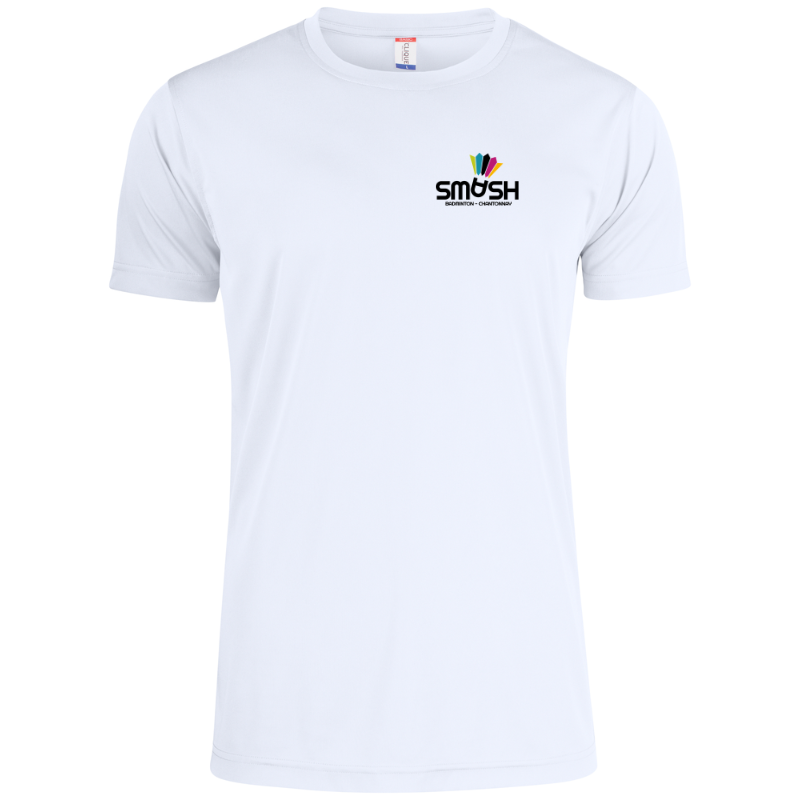 Maillot homme blanc Clique Active