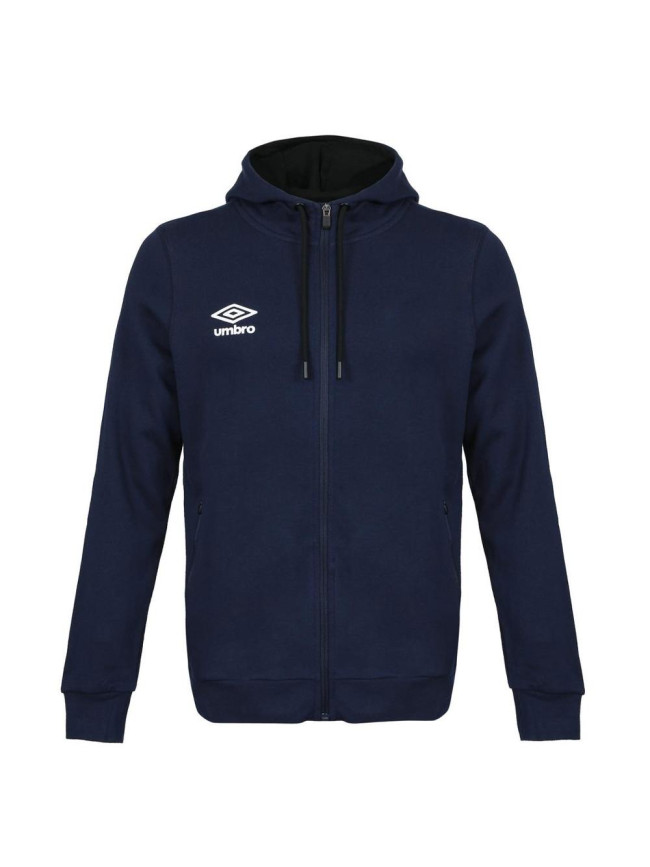 Veste capuche marine homme Umbro Prt Fz
