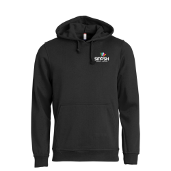 Sweat capuche adulte noir Clique Basic