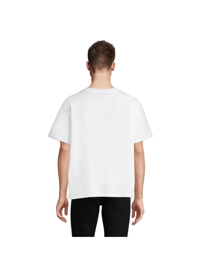 T-Shirt oversize blanc noir Sol's Legacy