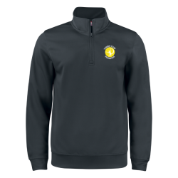Sweat 1/2 zip enfant noir Clique Basic Active