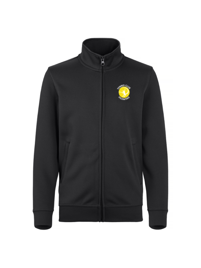 Veste zippée enfant noir Clique Basic Active