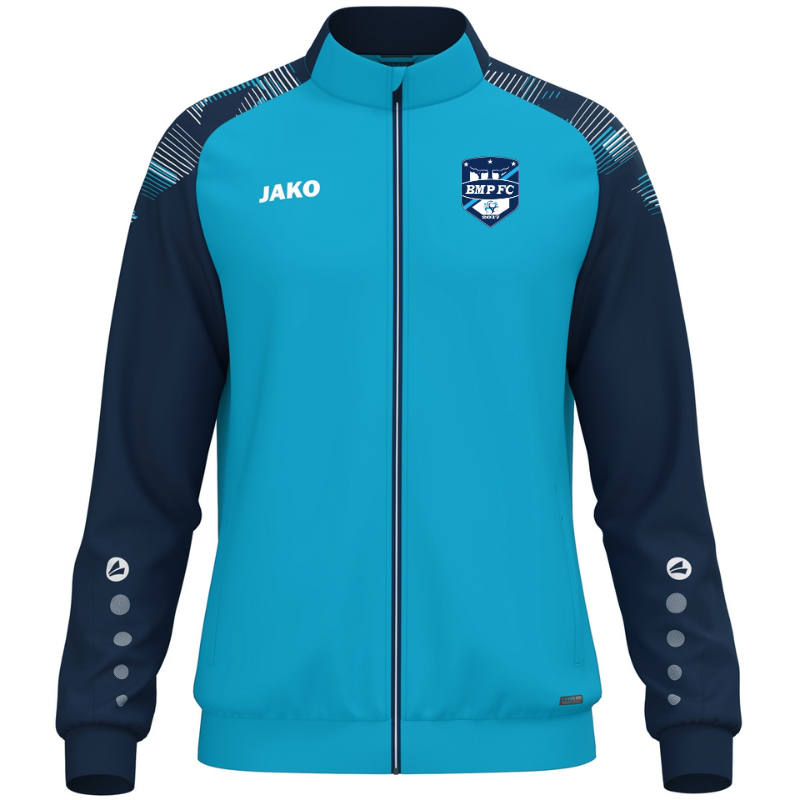 Veste zippée adulte bleu Jako Sonic