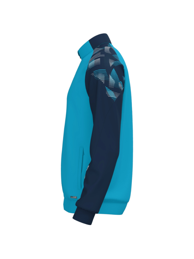Veste zippée adulte bleu Jako Sonic