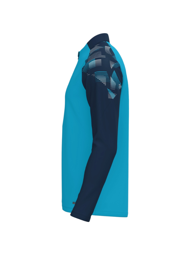 Sweat 1/2 zip adulte bleu Jako Sonic