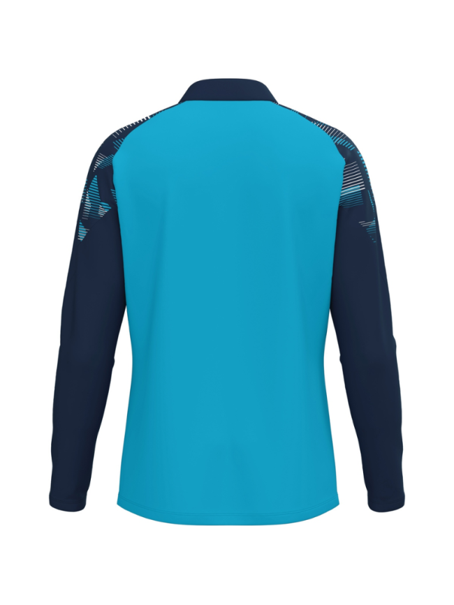 Sweat 1/2 zip adulte bleu Jako Sonic