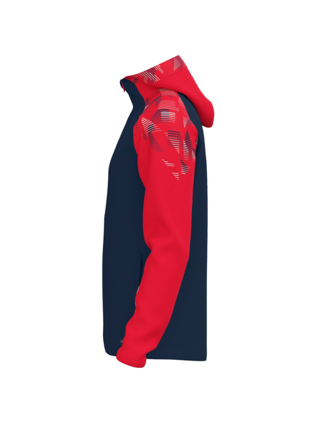 Veste capuche adulte marine/rouge Jako Sonic