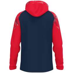 Veste capuche adulte marine/rouge Jako Sonic