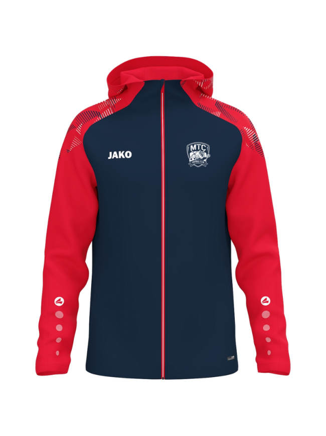 Veste capuche enfant marine/rouge Jako Sonic