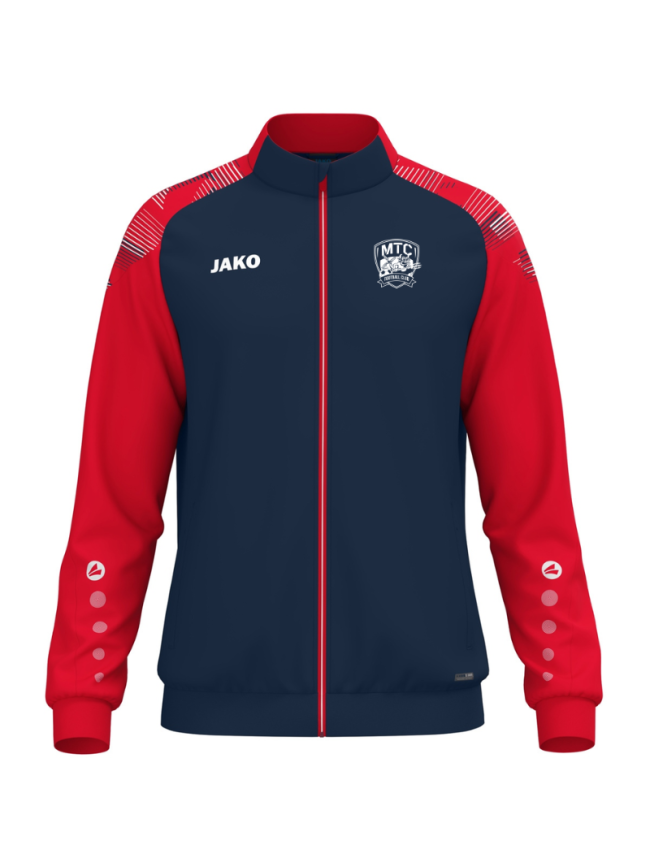 Veste zippée adulte marine/rouge Jako Sonic