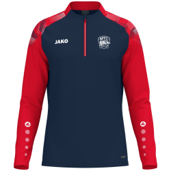 Sweat 1/2 zip enfant marine/rouge Jako Sonic