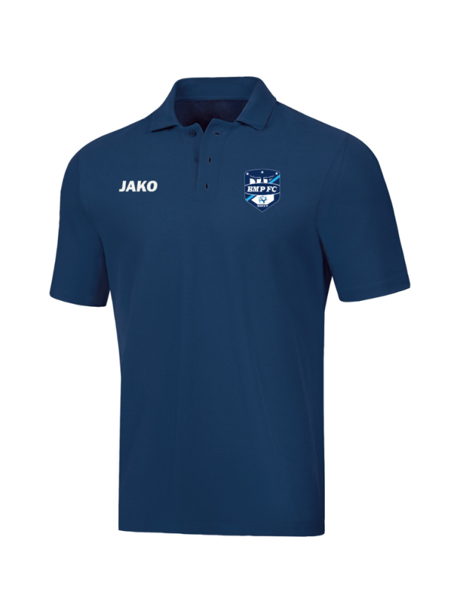Polo coton adulte marine Jako Base