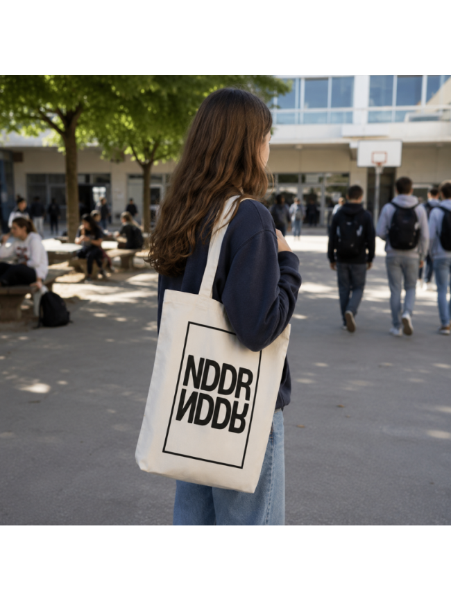 Tote bag blanc Kimood KI3213