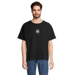 T-Shirt oversize adulte noir Sol's Legacy