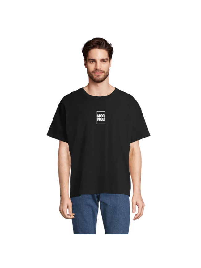 T-Shirt oversize adulte noir Sol's Legacy