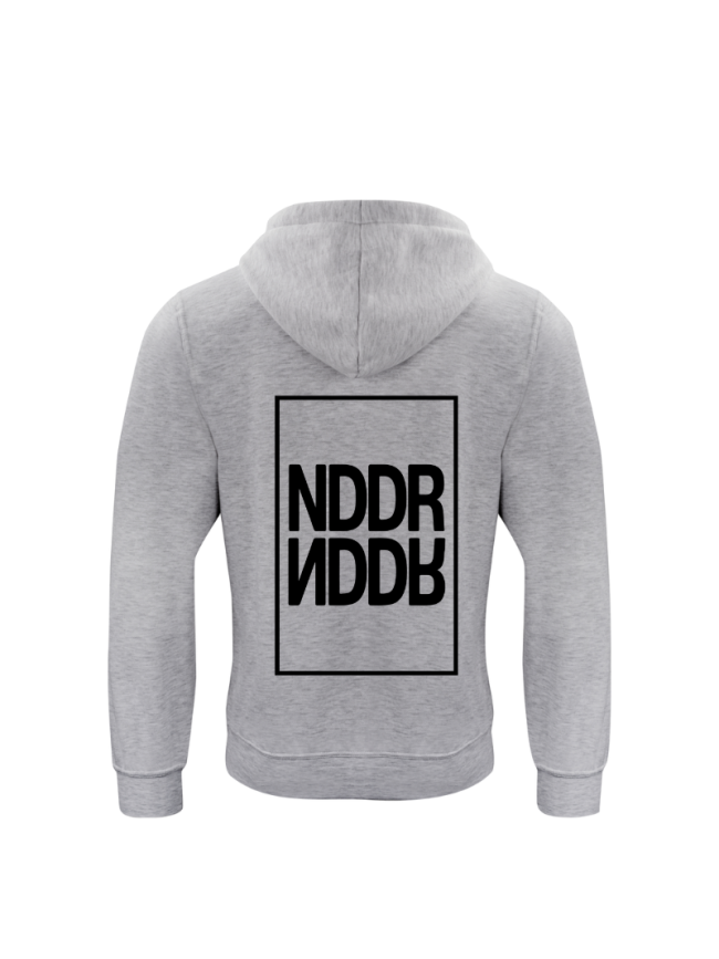 Sweat capuche adulte gris Clique Basic