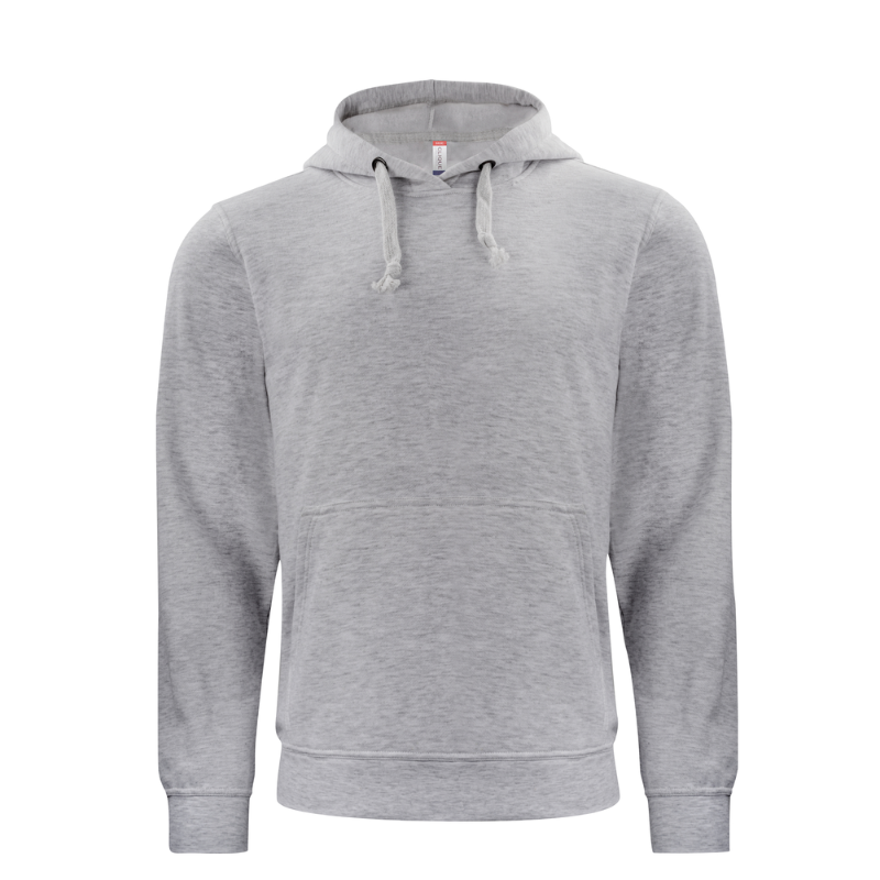 Sweat capuche adulte gris Clique Basic