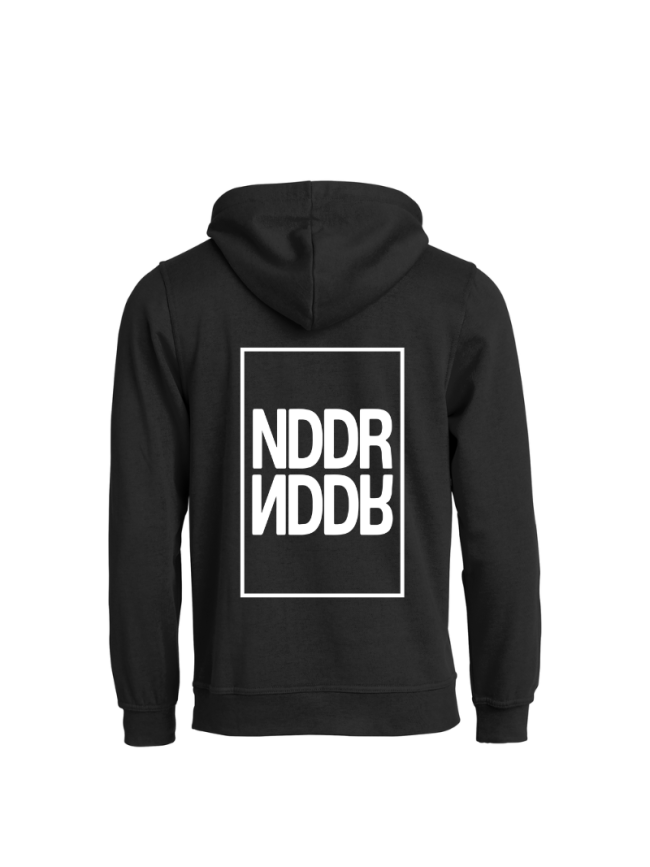 Sweat capuche adulte noir Clique Basic
