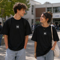 T-Shirt oversize adulte noir Sol's Legacy
