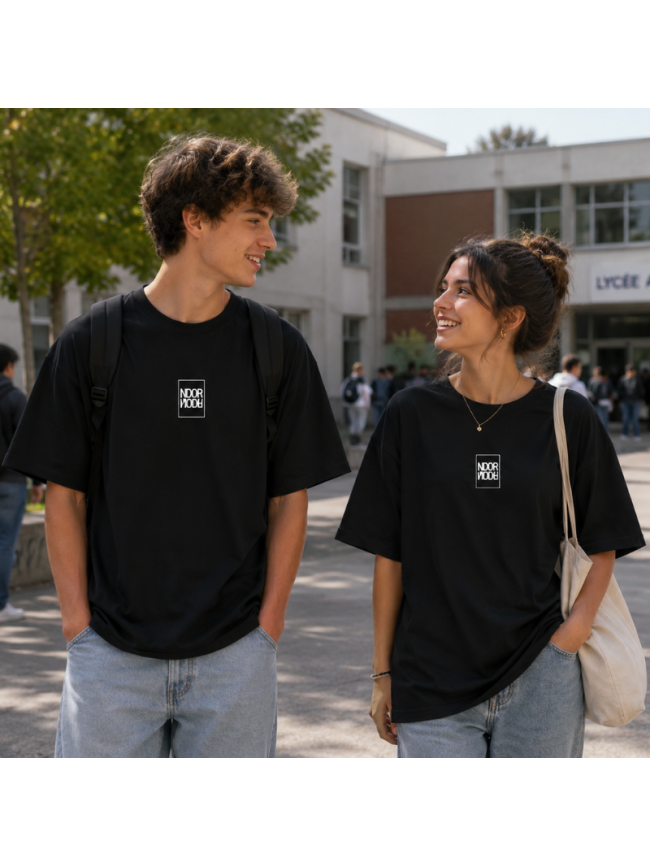 T-Shirt oversize adulte noir Sol's Legacy