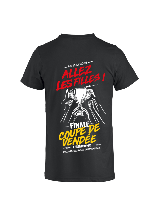 T-Shirt supporter enfant Clique Finale Sénior F