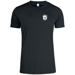 Maillot enfant entraînement noir Clique Active-T